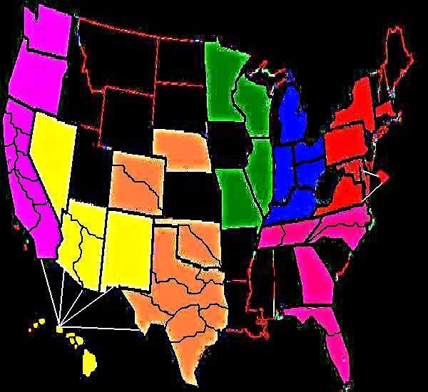 the map
